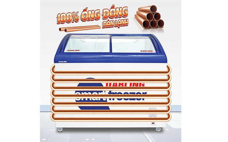 Tủ đông cửa lùa Darling DMF-4079ASK - Hàng chính hãng