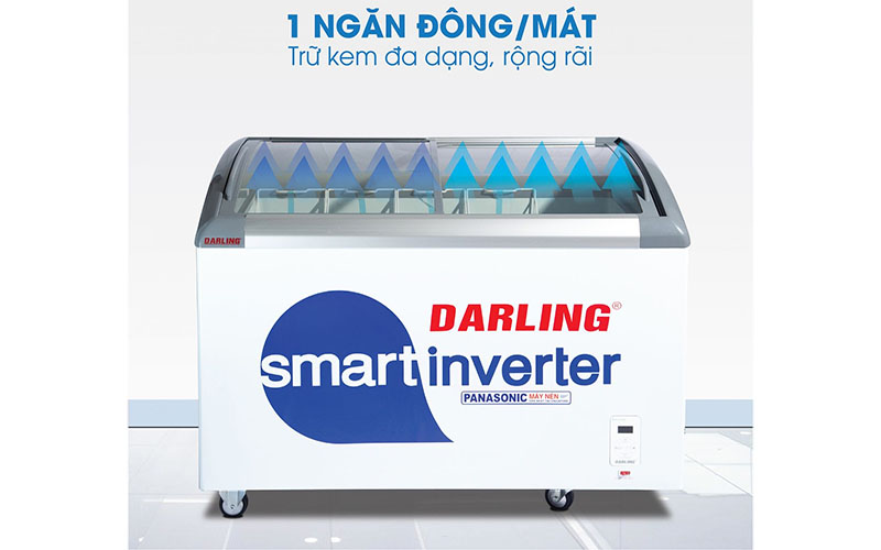 Tủ kem thông minh Inverter Darling DMF-5079ASKI - Hàng chính hãng