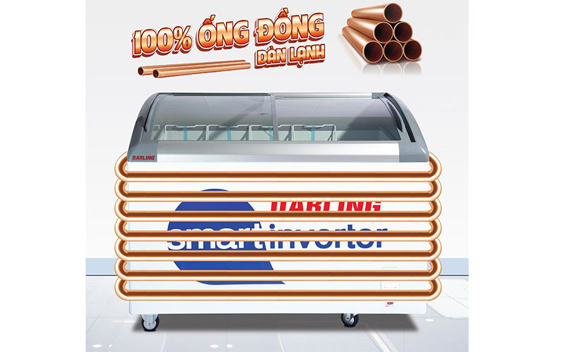 Tủ kem thông minh Inverter Darling DMF-5079ASKI - Hàng chính hãng