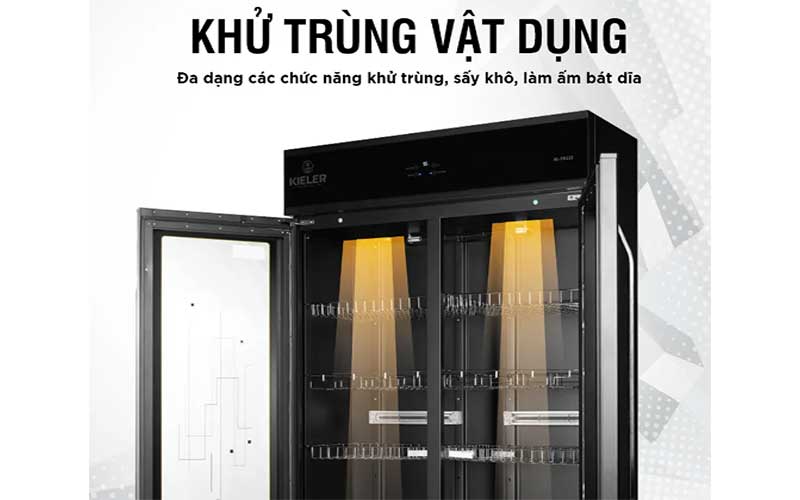 Tủ khử trùng chén bát nhà hàng Kieler KL-TK122 - Hàng chính hãng