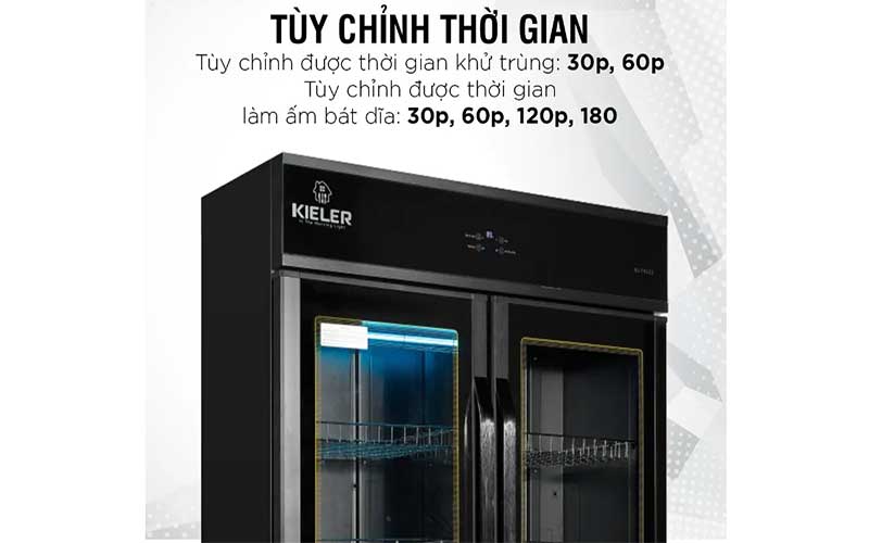 Tủ khử trùng chén bát nhà hàng Kieler KL-TK122 - Hàng chính hãng