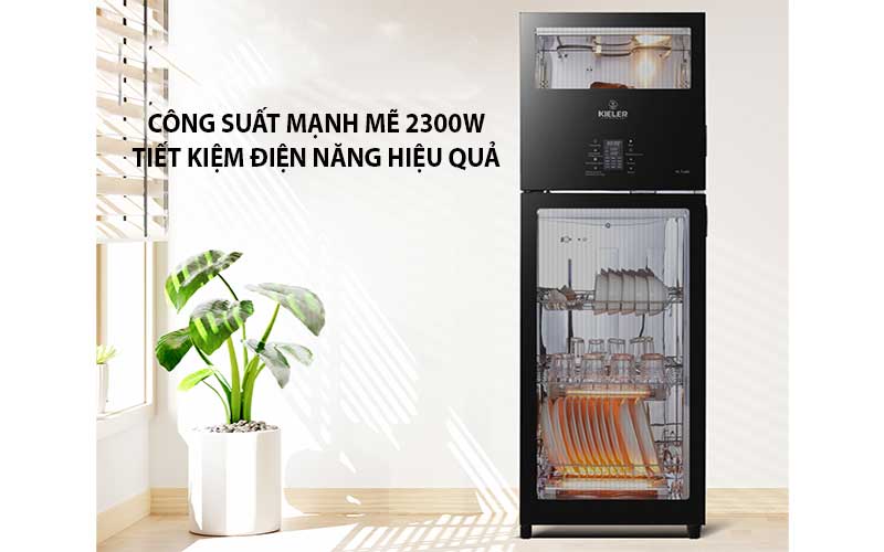 Tủ tiệt trùng kết hợp lò nướng Kieler KL-TL465 - Hàng chính hãng