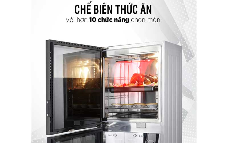 Tủ tiệt trùng kết hợp lò nướng Kieler KL-TL465 - Hàng chính hãng