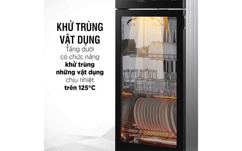Tủ tiệt trùng kết hợp lò nướng Kieler KL-TL465 - Hàng chính hãng
