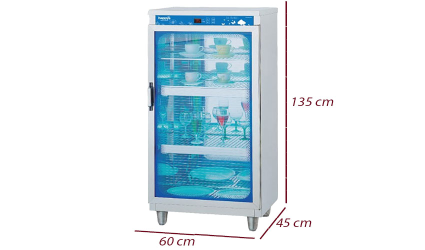 Tủ sấy khử trùng ly chén đĩa Happys HPS-102C - Hàng chính hãng
