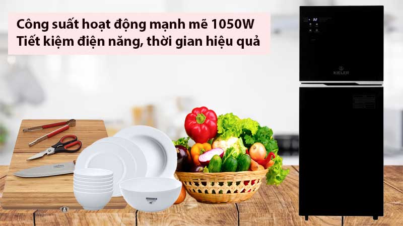 Tủ khử trùng và làm mát thực phẩm Kieler KL-KM521 - Hàng chính hãng