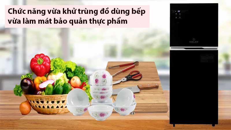 Tủ khử trùng và làm mát thực phẩm Kieler KL-KM521 - Hàng chính hãng