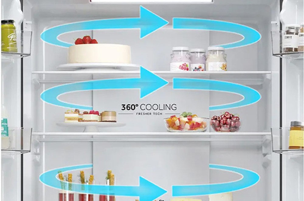  Làm lạnh đa chiều Multi Air Flow, bảo quản đồng đều, tươi ngon lâu hơn
