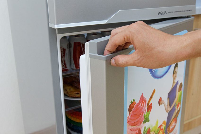 Tủ lạnh Aqua AQR-145BN-SS - Hàng chính hãng