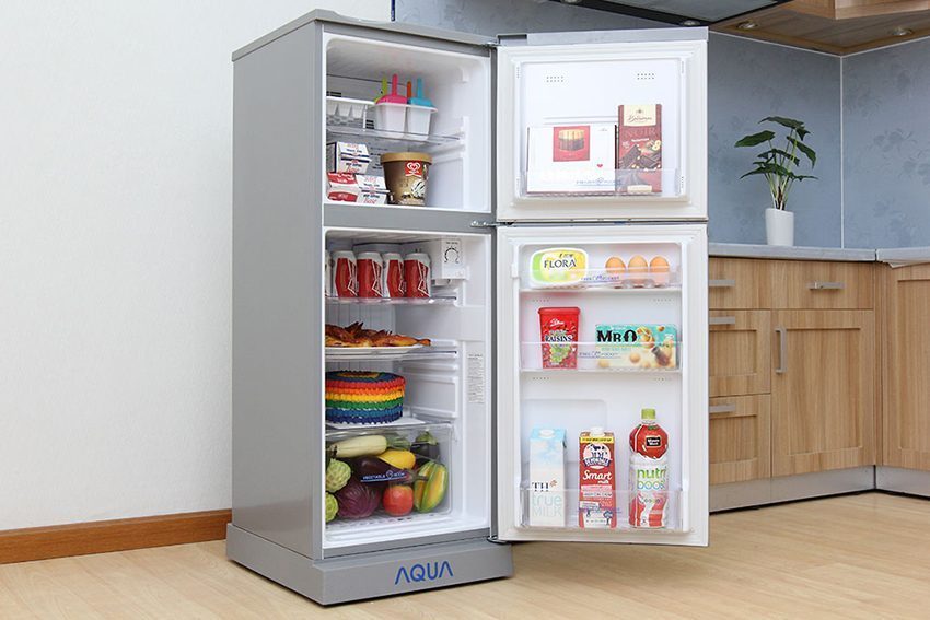 Tủ lạnh Aqua AQR-145BN-SS - Hàng chính hãng