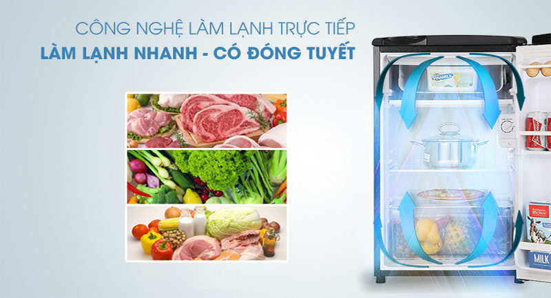 Tủ lạnh Aqua AQR-D99FA(BS) - Hàng chính hãng