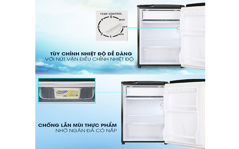 Tủ lạnh Aqua AQR-D99FA(BS) - Hàng chính hãng