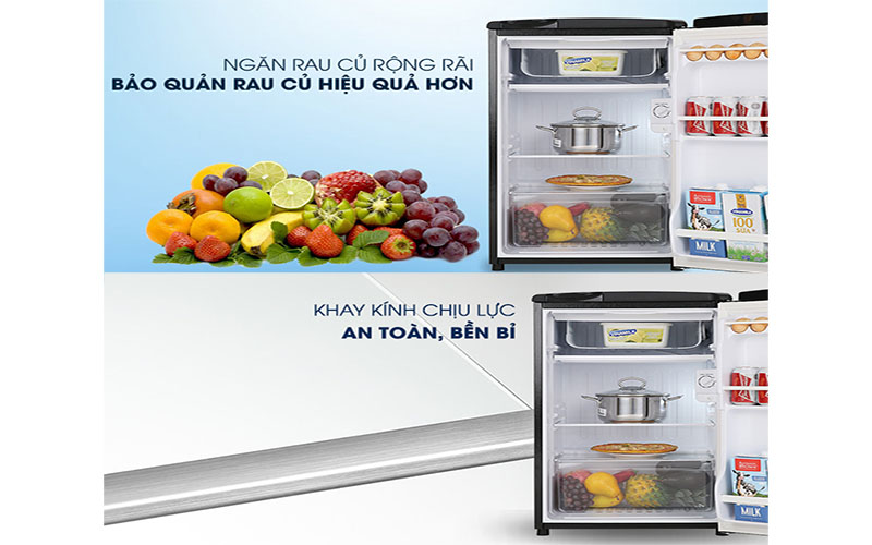 Tủ lạnh Aqua AQR-D99FA(BS) - Hàng chính hãng