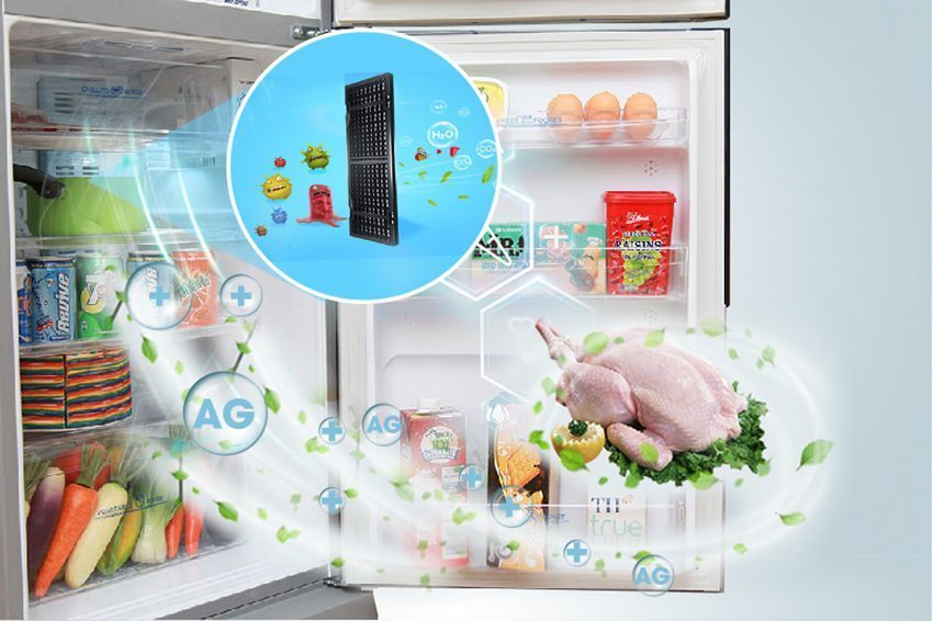Công nghệ khử mùi, diệt khuẩn của tủ lạnh Aqua AQR-S185BN