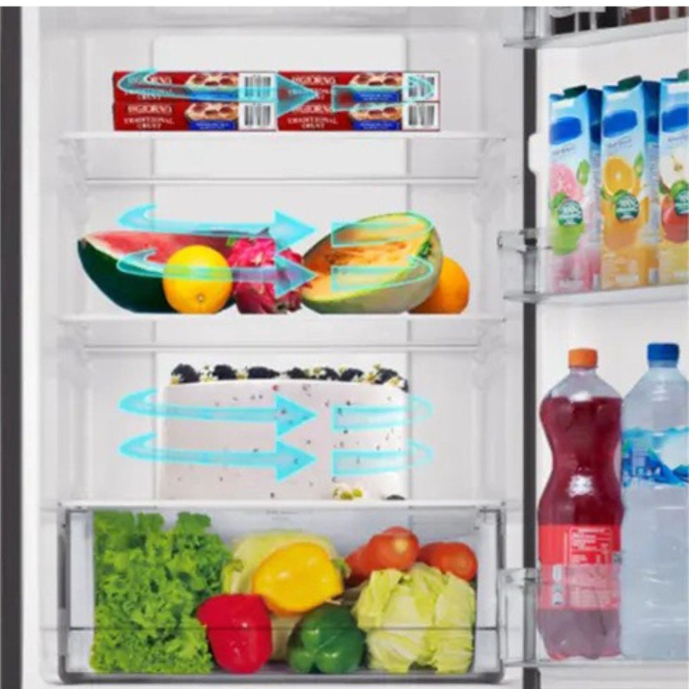 Tủ lạnh Aqua inverter 292 lít AQR-B360MA(SLB) - Hàng chính hãng