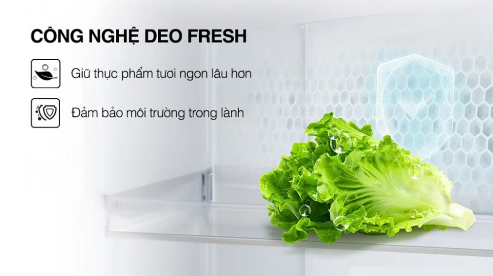 Công nghệ H-DEO Fresh  khử mùi và kháng khuẩn hiệu quả