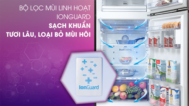 Tủ lạnh Beko Inverter 340 lít RDNT371E50VZK - Hàng chính hãng