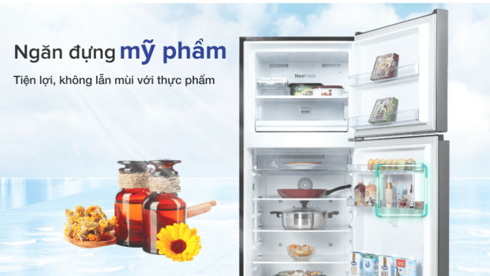 Tủ lạnh Beko Inverter 340 lít RDNT371I50VK - Hàng chính hãng