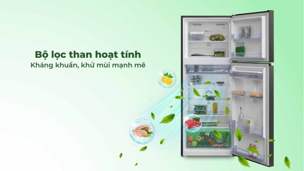 Tủ lạnh Beko inverter 375 lít RDNT401E50VZHFSGB - Hàng chính hãng