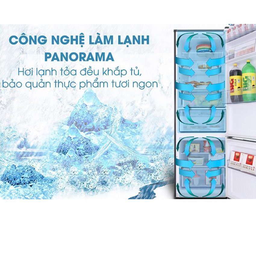Tủ lạnh Panasonic NR-BV289QKV2 - Hàng chính hãng