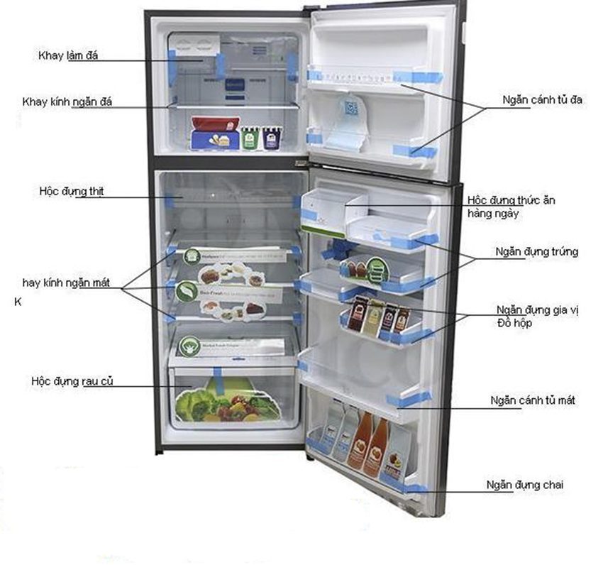 Tủ lạnh Electrolux ETE3200SE - Hàng chính hãng