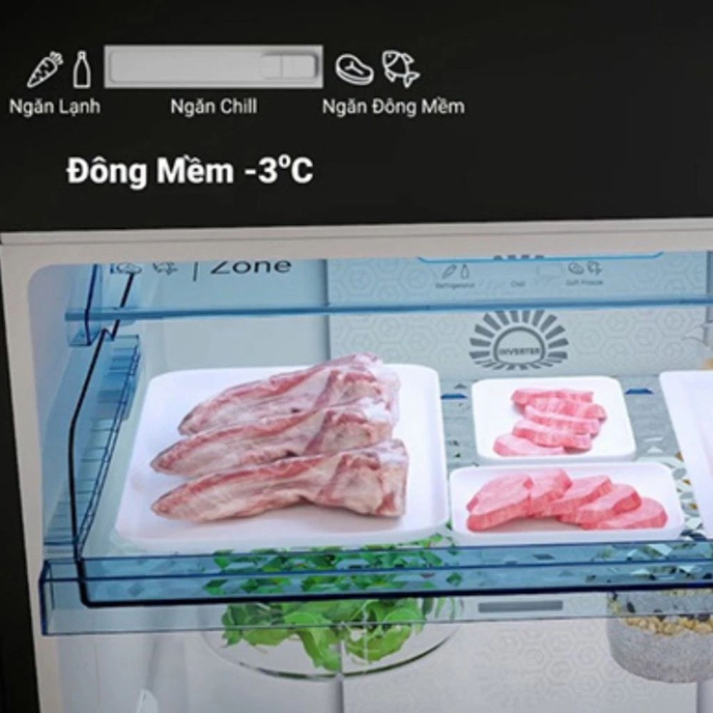 Tủ lạnh Hitachi 2 cánh HRTN6443SAMGWVN - Hàng chính hãng