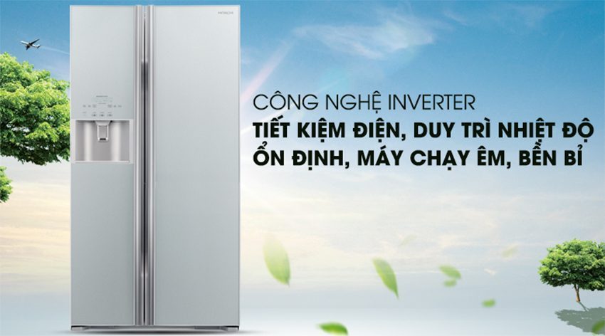 Tủ lạnh Hitachi Inverter 589 lít R-S700GPGV2 - Hàng chính hãng