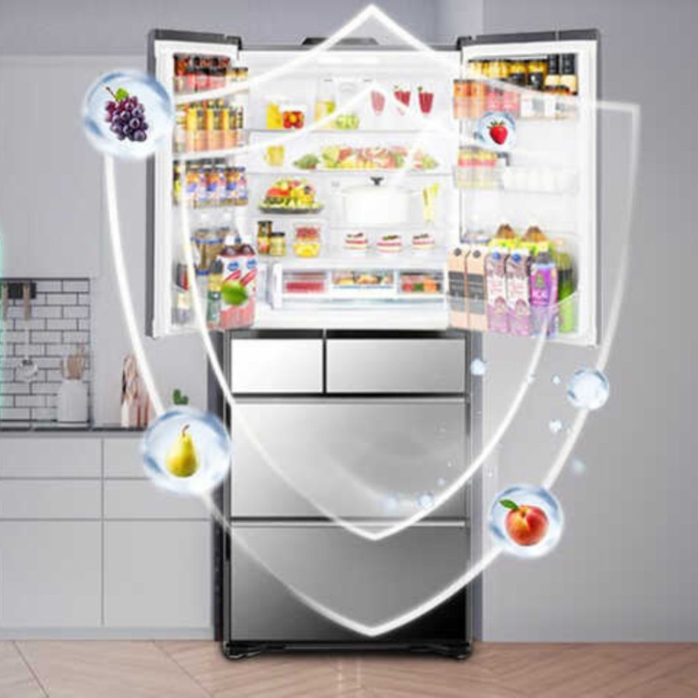 Tủ lạnh Hitachi inverter 670 lít R-GW670TV - Hàng chính hãng