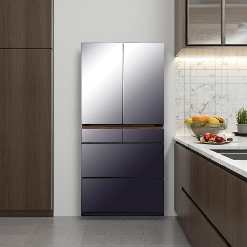 Tủ lạnh Hitachi inverter 670 lít R-GW670TV - Hàng chính hãng