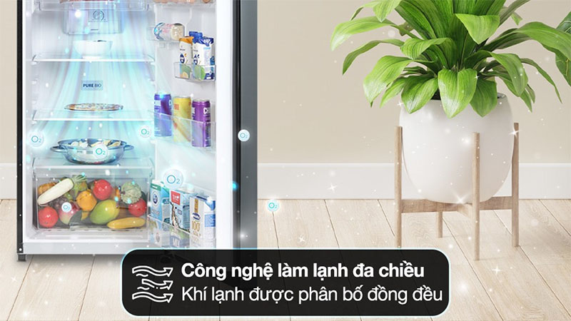 Tủ lạnh Inverter 233 lít Toshiba GR-RT303WE-PMV(52) - Hàng chính hãng