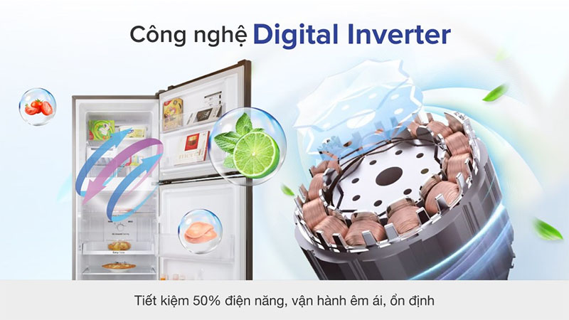 Tủ lạnh Inverter 236 lít Samsung RT22M4032BY/SV - Hàng chính hãng