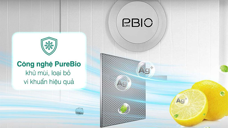 Công nghệ diệt khuẩn của Tủ lạnh Toshiba Inverter 312 lít GR-RT416WE-PMV(58)-MM