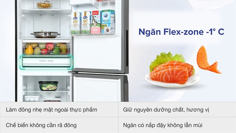 Tủ lạnh Inverter 325 lít Toshiba GR-RB410WE-PMV(37)-SG - Hàng chính hãng