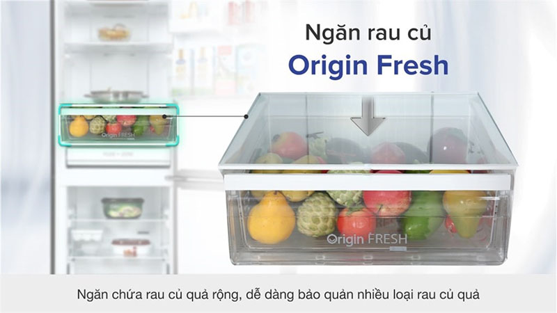 Tủ lạnh Inverter 325 lít Toshiba GR-RB410WE-PMV(37)-SG - Hàng chính hãng