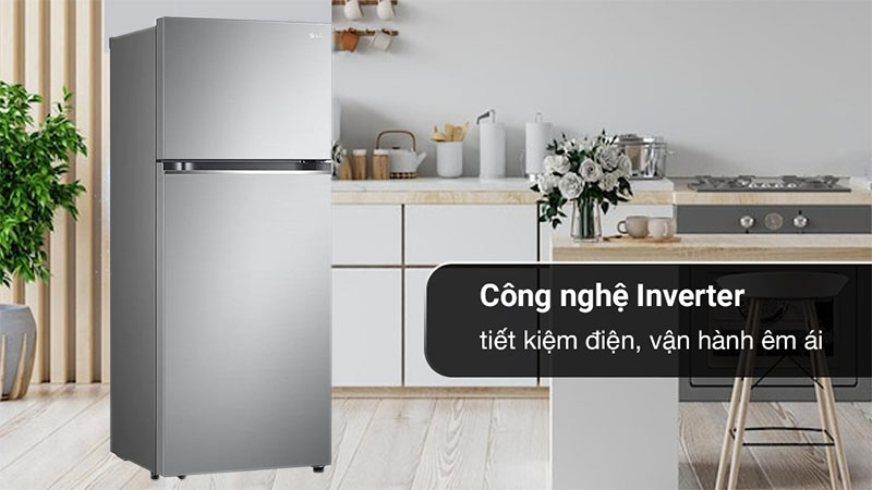 Tủ lạnh Inverter 335 lít LG GN-M332PS - Hàng chính hãng