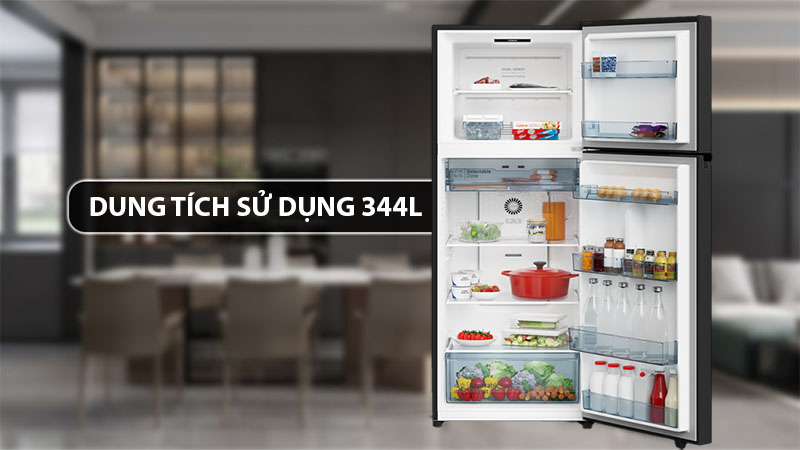 Tủ lạnh Inverter Hitachi HRTN6379SUVN - Hàng chính hãng