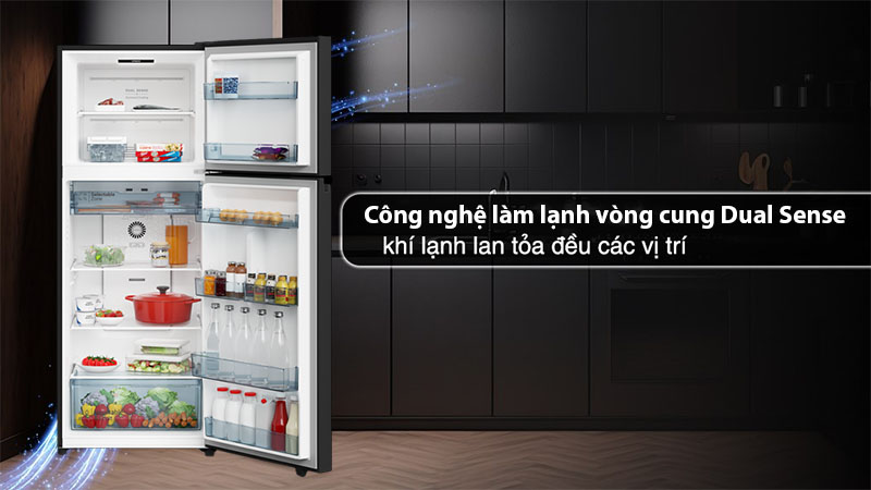 Tủ lạnh Inverter Hitachi HRTN6379SUVN - Hàng chính hãng
