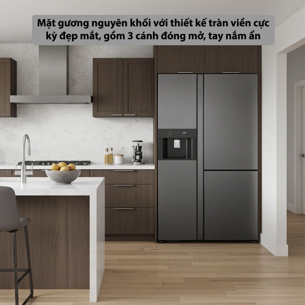 Tủ lạnh Inverter Hitachi R-MY800GVGV0(MIR) - 569 lít - Hàng chính hãng