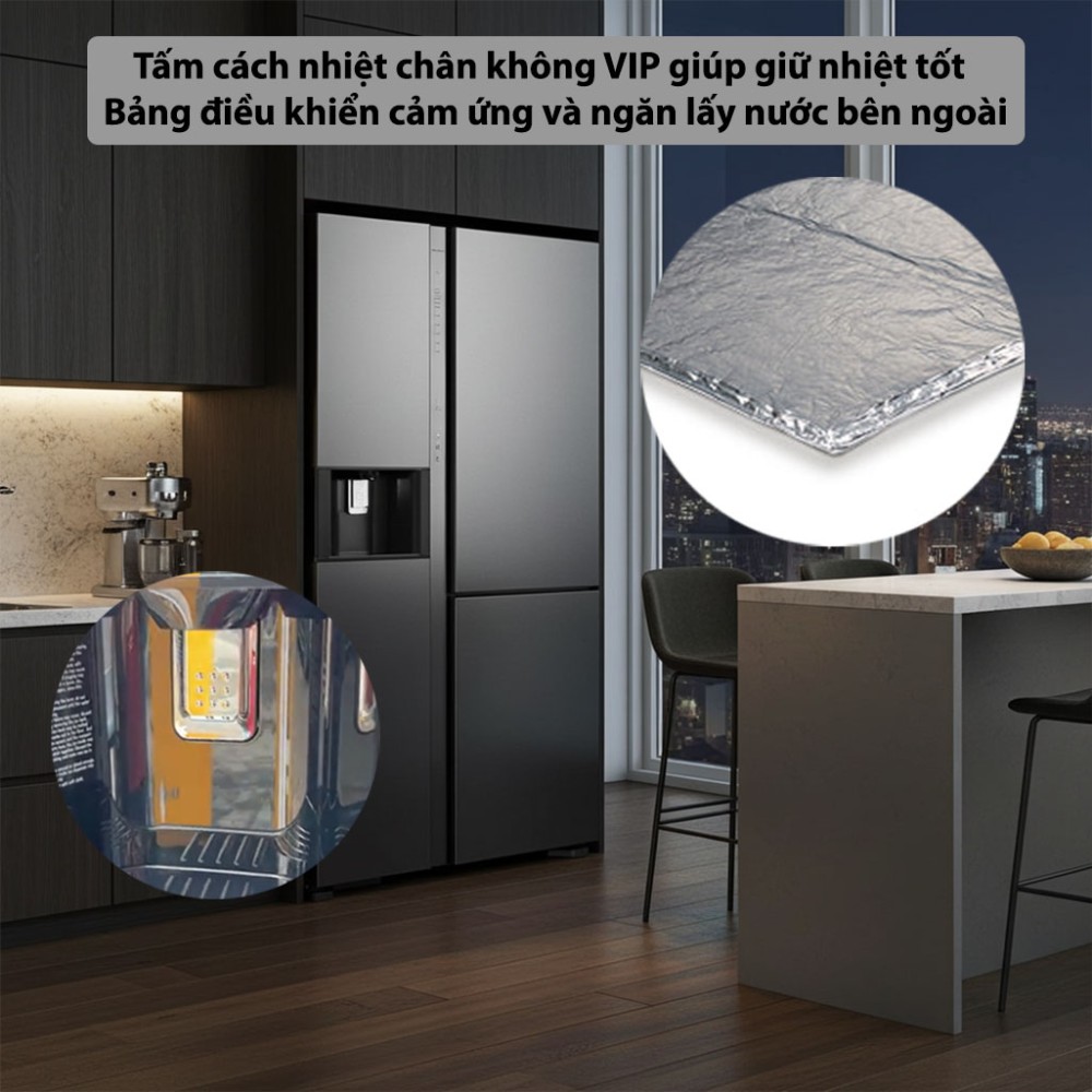 Tủ lạnh Inverter Hitachi R-MY800GVGV0(MIR) - 569 lít - Hàng chính hãng