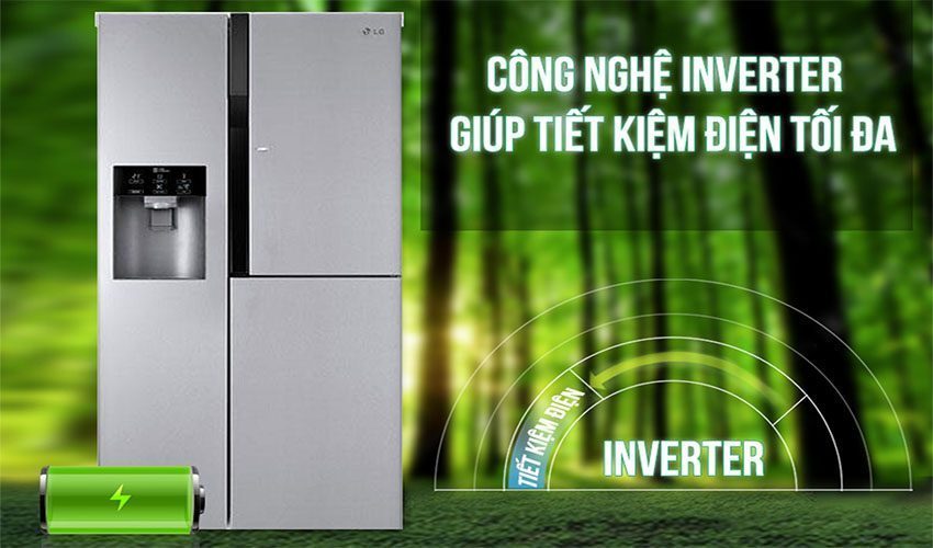 Tủ lạnh Inverter LG GR-P267JS - Hàng chính hãng