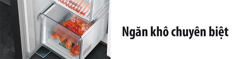 Tủ lạnh Inverter Multi Door 456 lít Aqua AQR-M530EM(SLB) - Hàng chính hãng