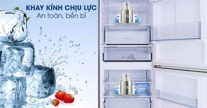 Chất liệu của tủ Lạnh Inverter Panasonic NR-BL300PSVN (268L)