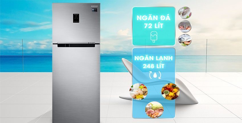 Dung tích của Tủ lạnh Inverter Samsung RT32K5532S8/SV
