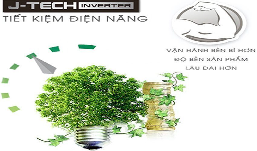 Công nghệ tiết kiệm điện của tủ lạnh Inverter Sharp SJ-GF60A-T 