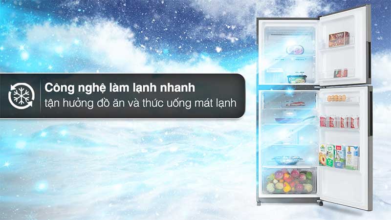 Tủ lạnh Inverter Sharp SJ-XP382AE-DS/SL - Hàng chính hãng