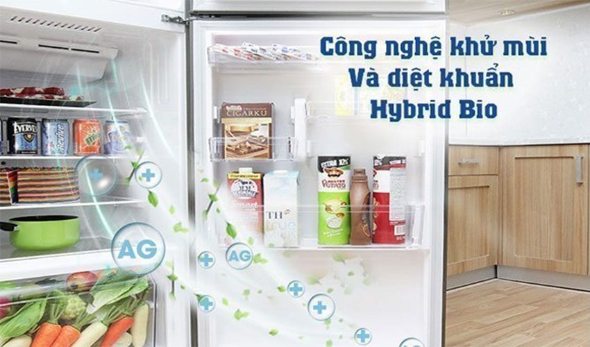 Công nghệ khử mùi của tủ lạnh Inverter Toshiba GR-A25VU-UK