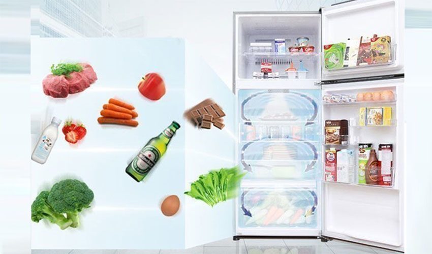 Công nghệ làm lanh nhanh của tủ lạnh Inverter Toshiba GR-A25VU-UK