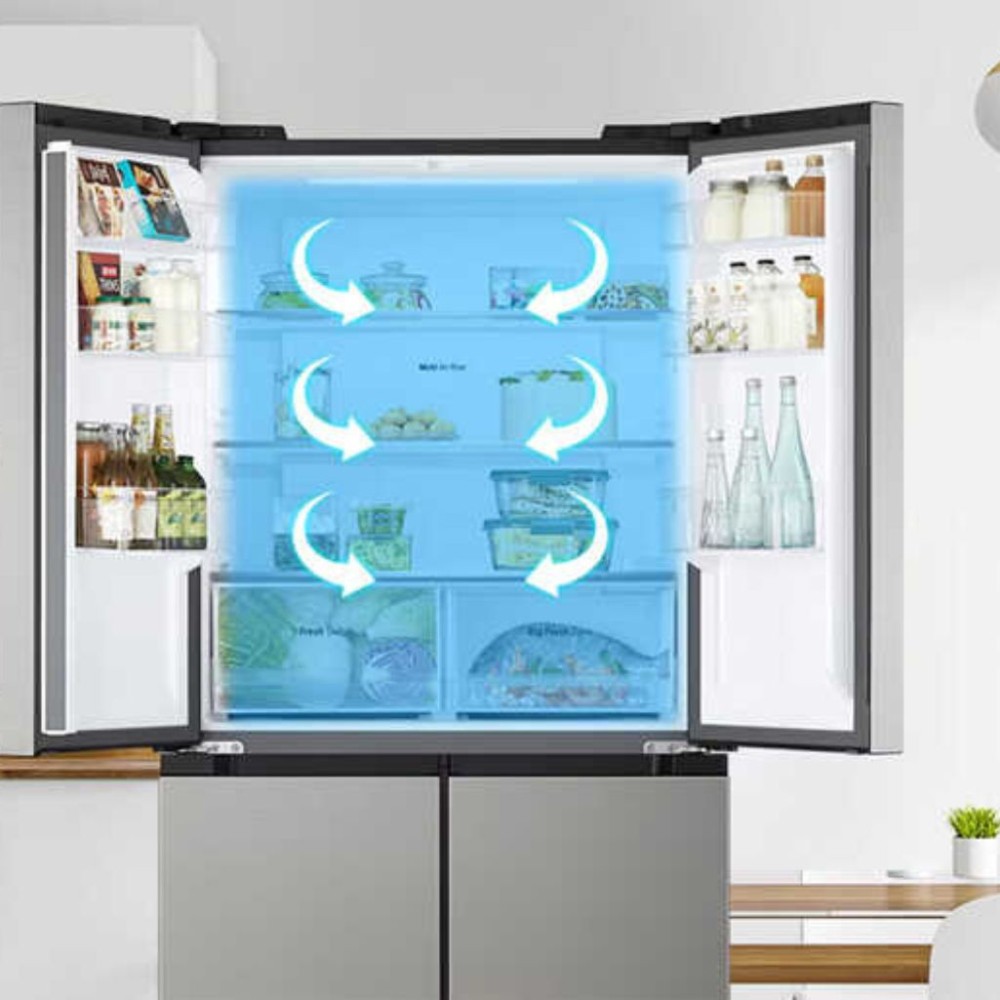 Tủ lạnh LG inverter 510 lít Multi Door F51EG - Hàng chính hãng