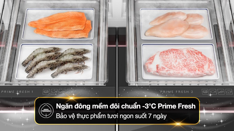 Tủ lạnh Panasonic Inverter 650 lít NR-WY720ZMMV - Hàng chính hãng