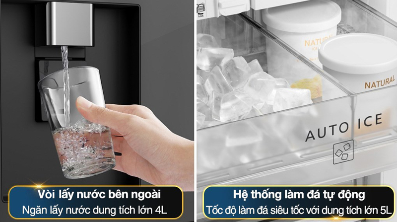 Tủ lạnh Panasonic Inverter 650 lít NR-WY720ZMMV - Hàng chính hãng